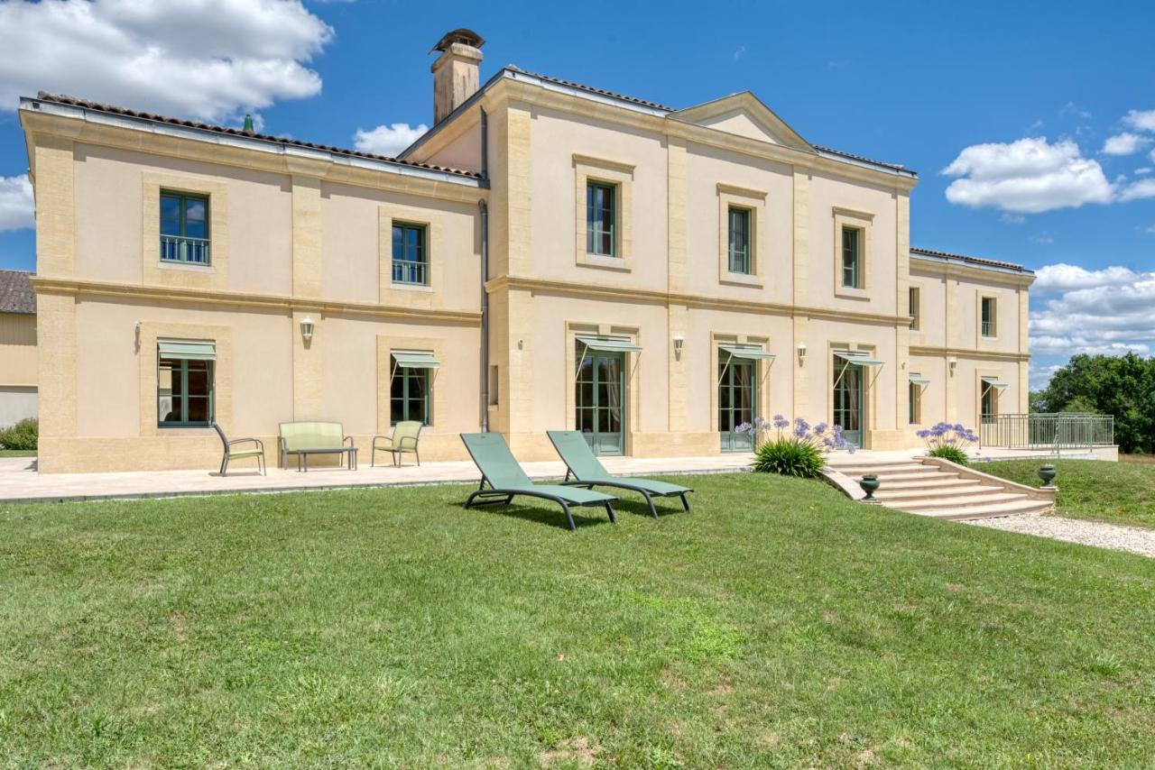 Chateau La Poste Petit-Palais-et-Cornemps Bagian luar foto