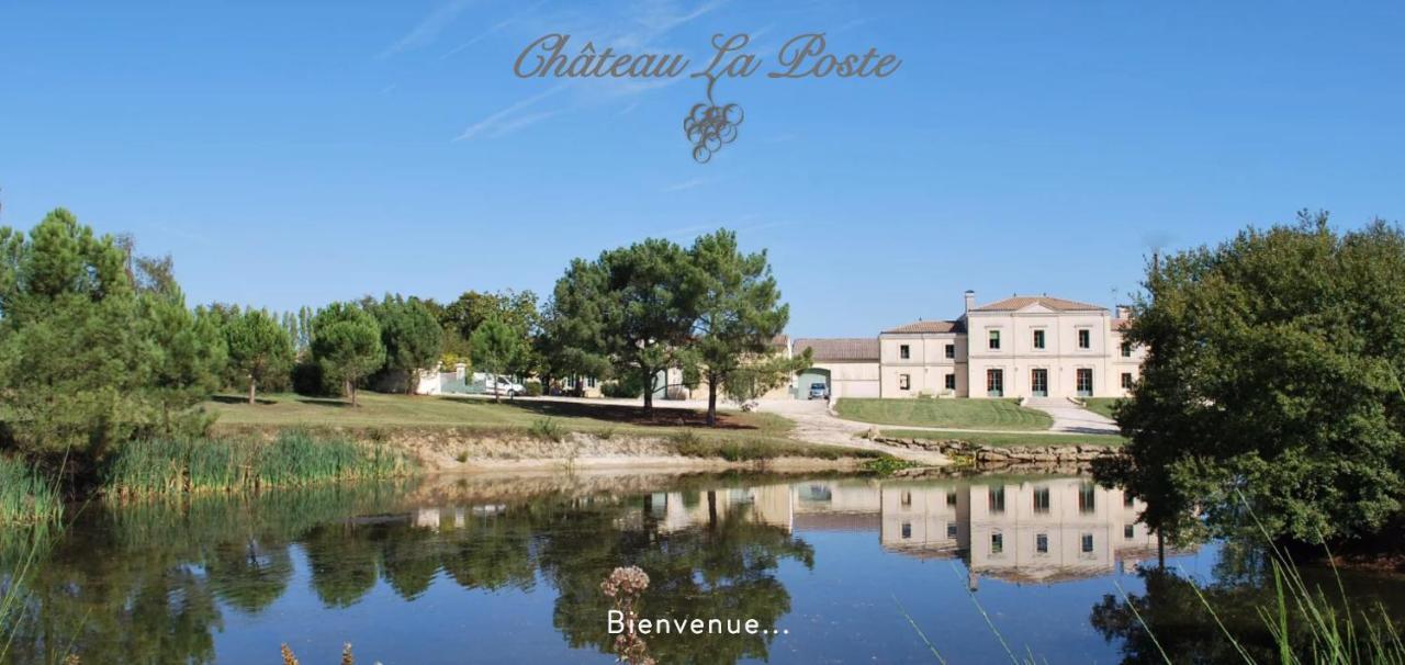 Chateau La Poste Petit-Palais-et-Cornemps Bagian luar foto